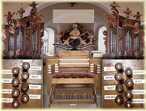 Barokní varhany kostela sv. Linharta v Kdousově